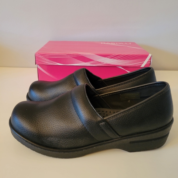 Rasolli Classic Clog Black Women's Size 10 New In Box - Picture 3 of 10